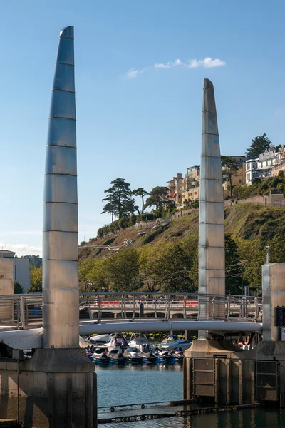 Ponte moderna em Torquay — Fotografia de Stock