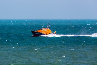 RNLI lifeboat Diamond Jubilee at Eastbourne clipart