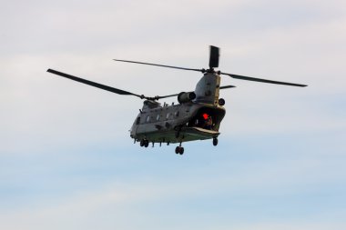 chinook hc2 helikopter hava görüntüleme