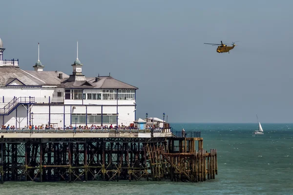 Visualizzazione elicottero Sea King HAR3 ad Airbourne — Foto Stock