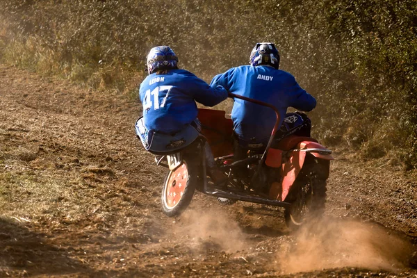 Sidecar motocross at the Goodwood Revival — Stock Photo, Image