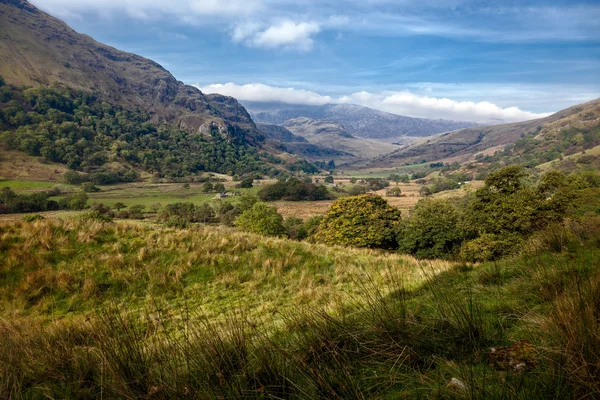Tal im Snowdonia Nationalpark — Stockfoto