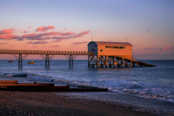 Selsey bill reddingsboot station — Stockfoto