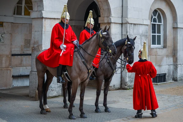Спасатели королевской кавалерии — стоковое фото