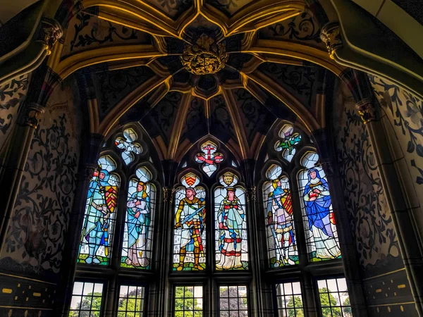 Cardiff castle appartementen — Stockfoto