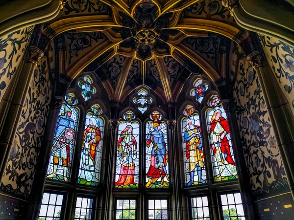 Cardiff castle byty — Stock fotografie