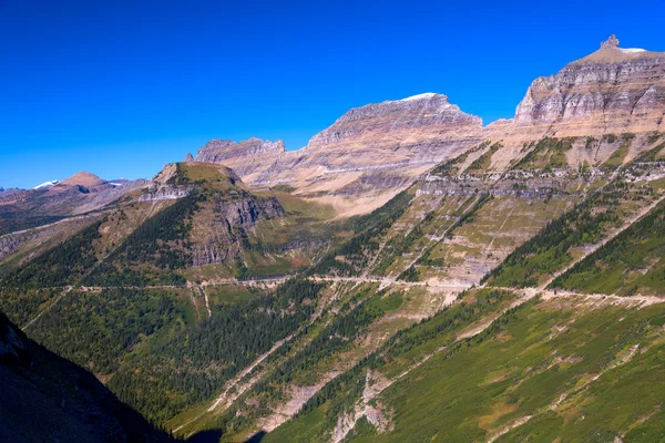 Vista panorámica del Parque Nacional Glaciar — Foto de Stock