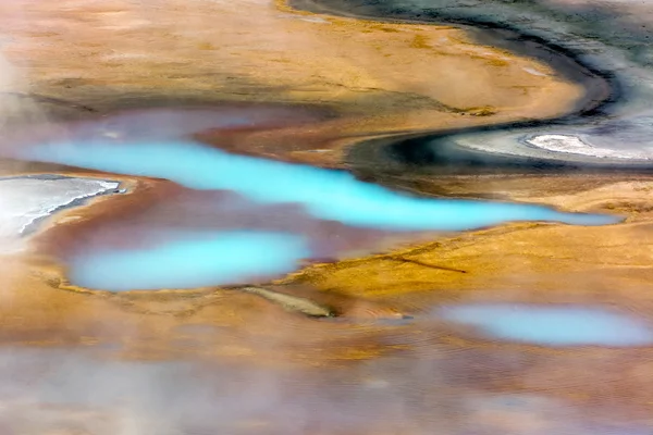 Bacino di Norris Geyser — Foto Stock