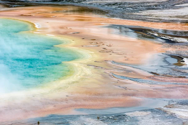 Grand Prismatic Spring — Stock Photo, Image