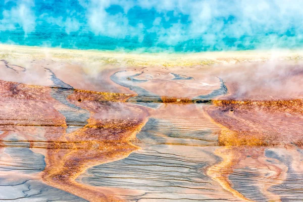 Grand Prismatic Spring — Stock Photo, Image