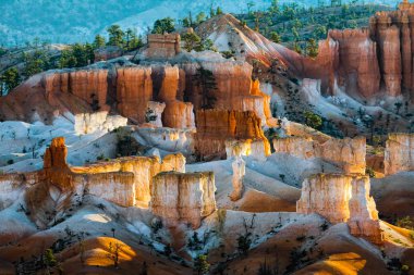 Bryce Canyon Güney Utah ABD doğal görünümünü