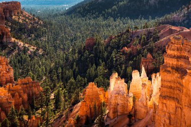 Scenic view of Bryce Canyon Southern Utah USA clipart