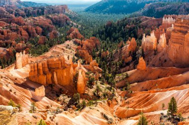 Bryce Canyon Güney Utah ABD doğal görünümünü