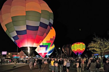 Balon Festivali sayfası Arizona akşam