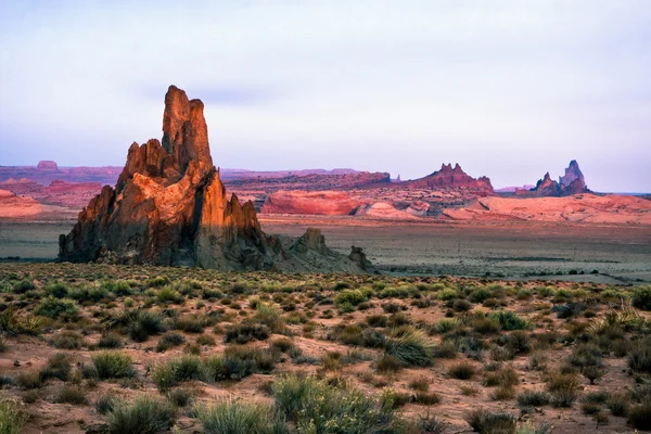 Churh Rock vicino a Kayenta Arizona — Foto Stock