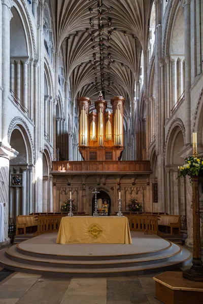 Altare Cattedrale di Norwich — Foto Stock