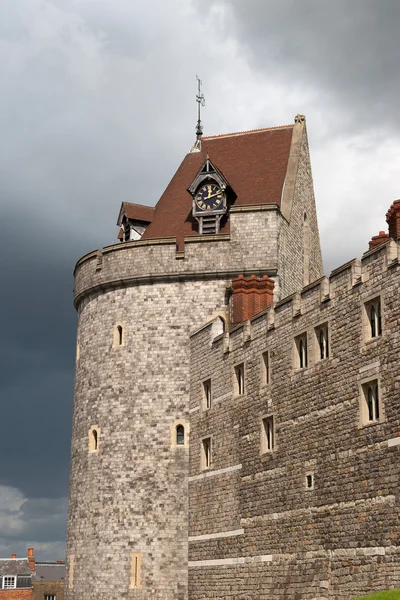 Part of Windsor Castle skyline Stock Photo