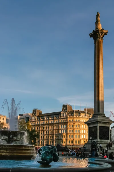 Trafalgar Square London — Zdjęcie stockowe