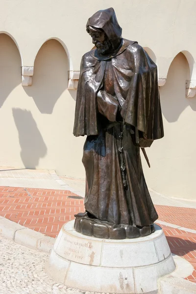 Statue de Francis Grimaldi à Monaco — Photo