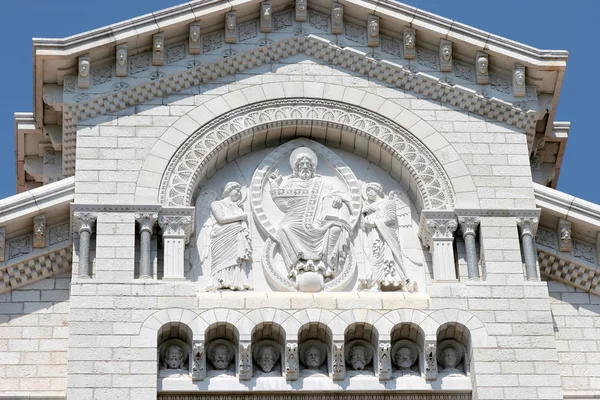 Catedral de San Nicolás de Montecarlo Mónaco — Foto de Stock