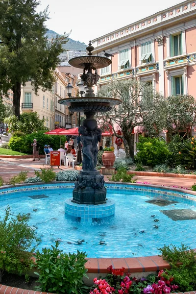 Fountain in Monte Carlo — Stock Photo, Image