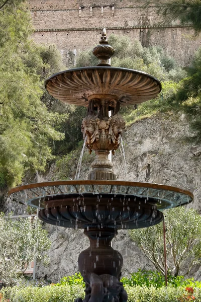 モンテ ・ カルロで噴水 — ストック写真