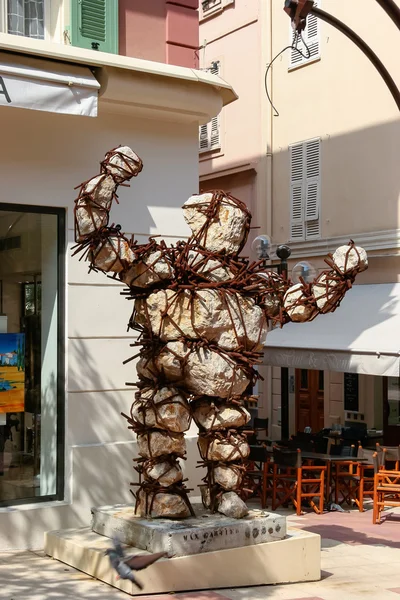 Max Cartier escultura em Monte Carlo — Fotografia de Stock