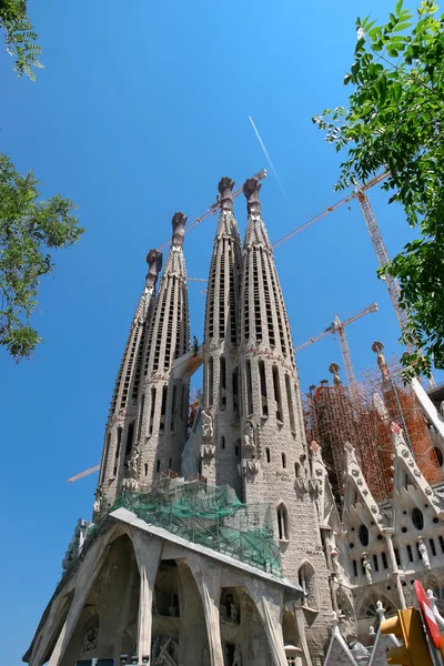 La Sagrada Familia Barcelona — kuvapankkivalokuva