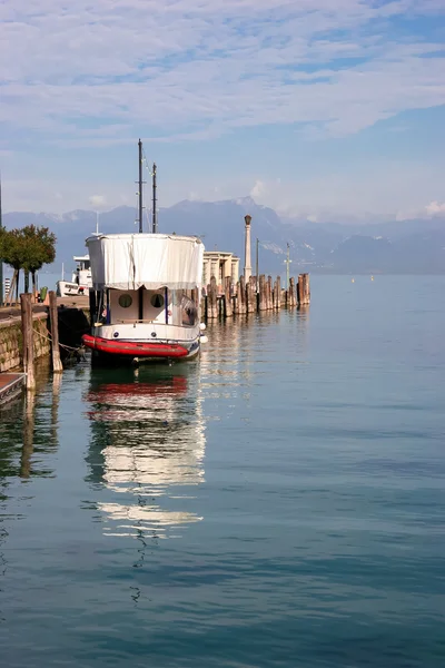 Piacere barca Lago di Garda — Foto Stock