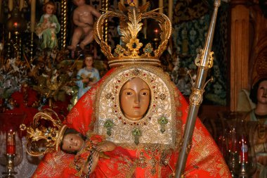 gran canaria Kanarya Adaları'nda kilise iç detay