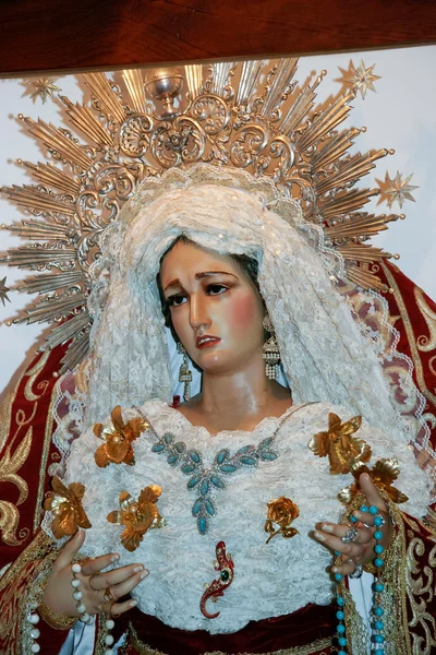 Yksityiskohta kirkon sisustus Gran Canaria Kanariansaaret — kuvapankkivalokuva