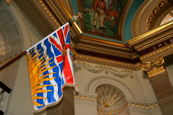 Detail van de Britse parlementsgebouw van colombia — Stockfoto