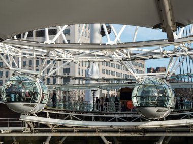 yakın çekim london eye