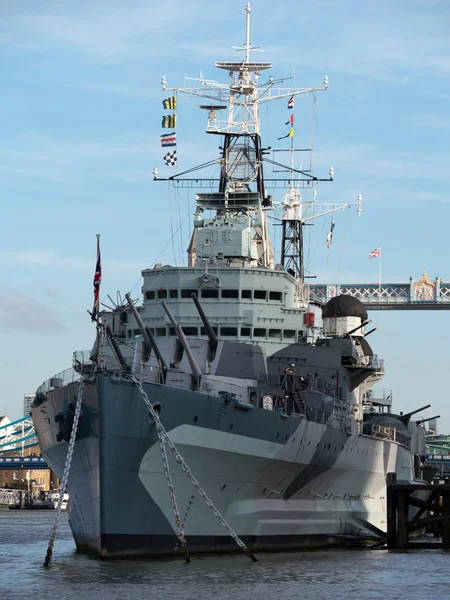 HMS Belfast — Stock Photo, Image