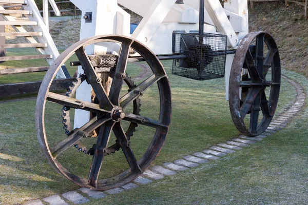 Close-up detail of part of the Jill Windmill — Stock Photo, Image