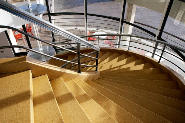 Treppe im Pavillon de la warr bexhill am Meer — Stockfoto