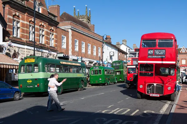 Vintage Bus Rally in East Grinstead West Sussex