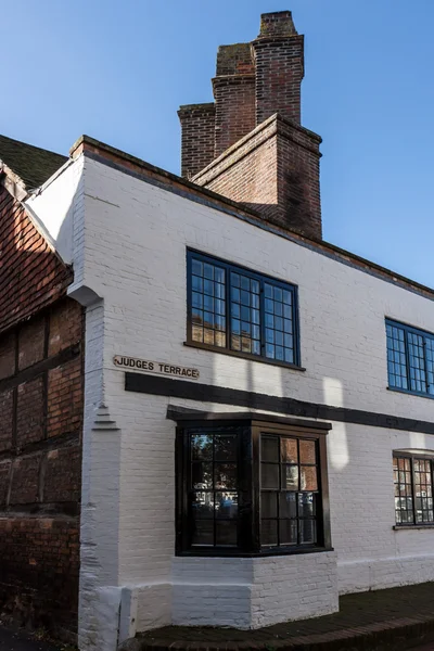 Ongebruikelijke huis in rechters terras east grinstead — Stockfoto