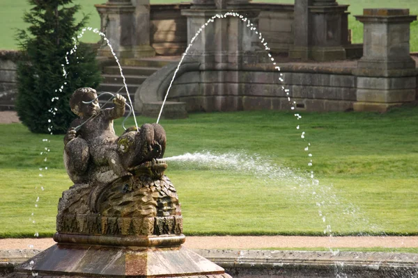 Witley court fontána — Stock fotografie