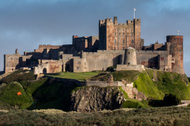 bamburgh kale görünümü