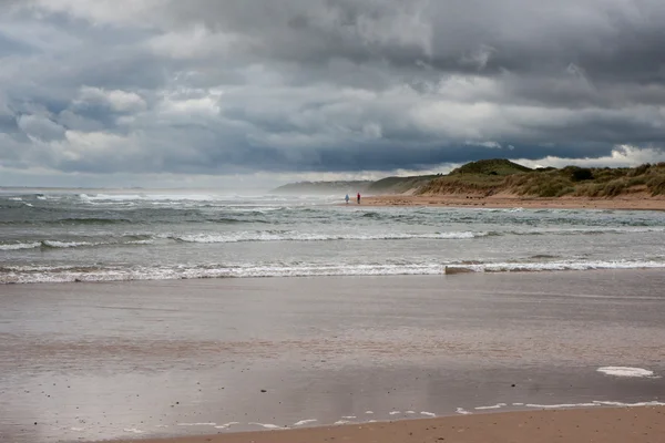 Alnmouth mynning — Stockfoto