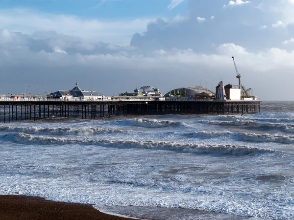 Brighton after the storm — Stock Photo, Image