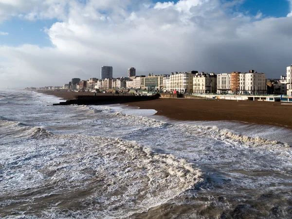 Brighton after the storm — Stock Photo, Image