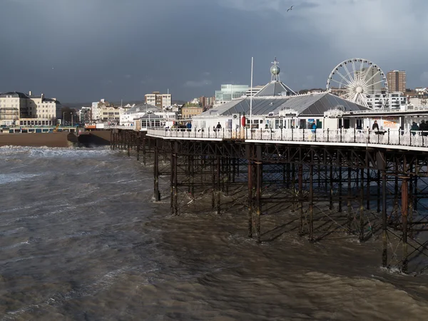 Brighton nach dem Sturm — Stockfoto