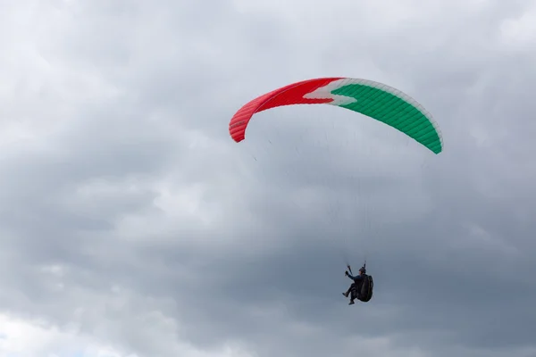 Paragliding na Ďáblova dyke — Stock fotografie