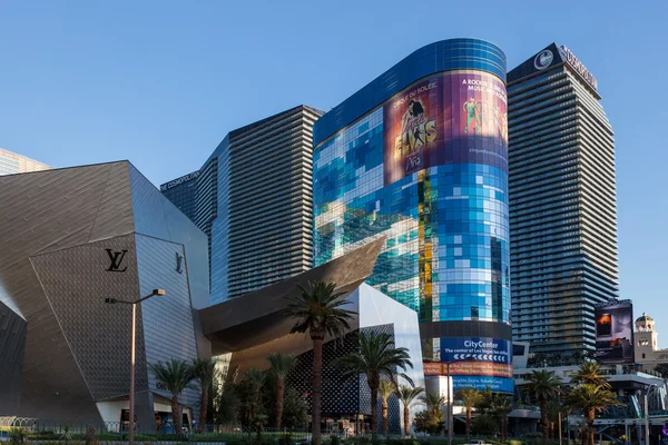 Buildings along the Strip — Stock Photo, Image