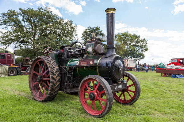 Traction engine at Rudwick Steam Fair