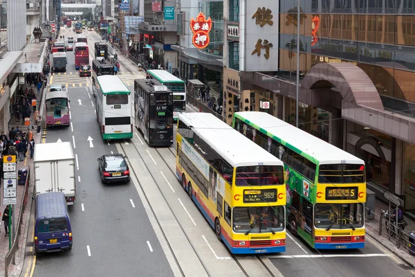 Scène urbaine Hongkong — Photo