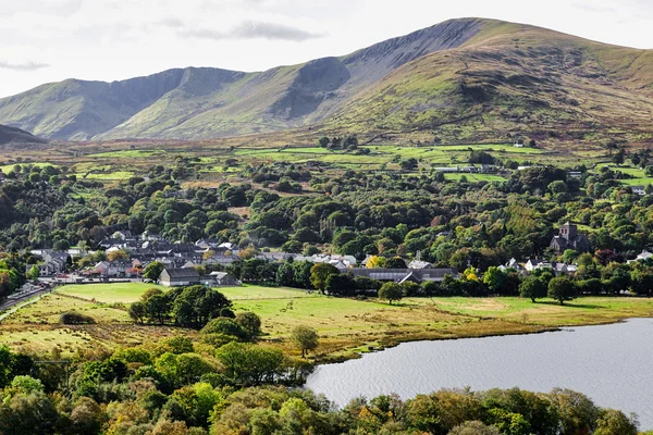 Blick über Llanberis — Stockfoto