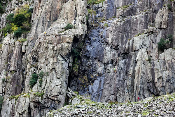 Arrampicata a Snowdonia — Foto Stock